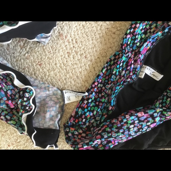 Profile by Gottex Tankini Swimsuit EUC - Picture 3 of 3